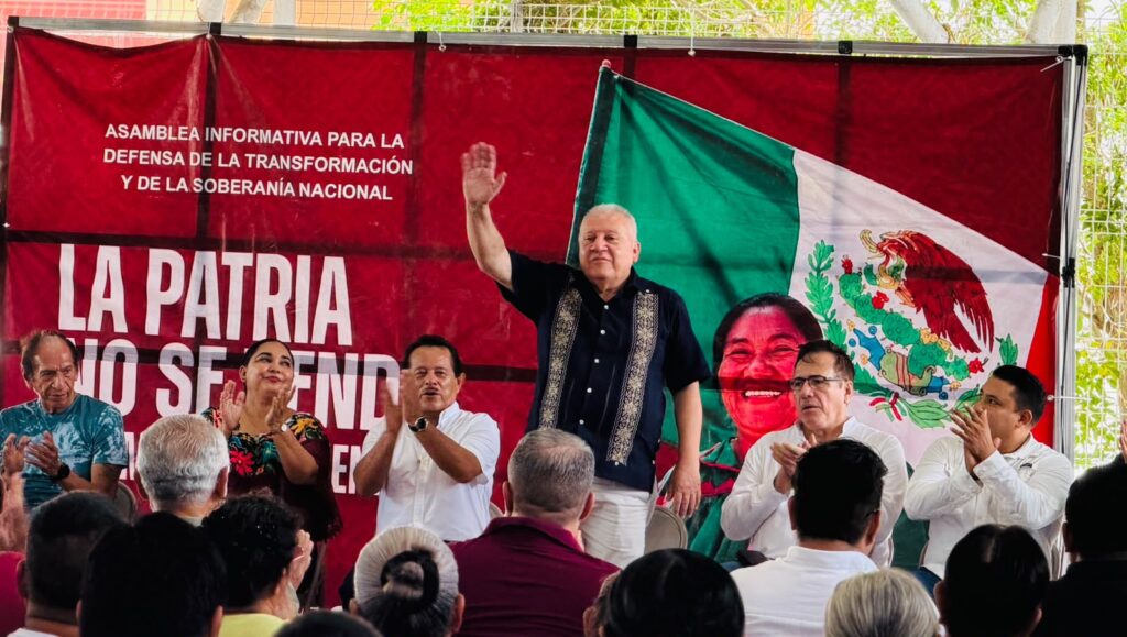 Rafa Marín convoca en Chetumal a reforzar la unidad en defensa de la soberanía nacional
