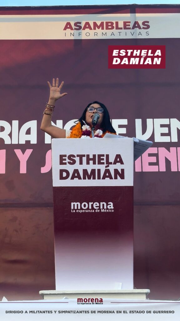 Esthela Damián: Las asambleas por la soberanía envía un mensaje claro al planeta: México no está en venta