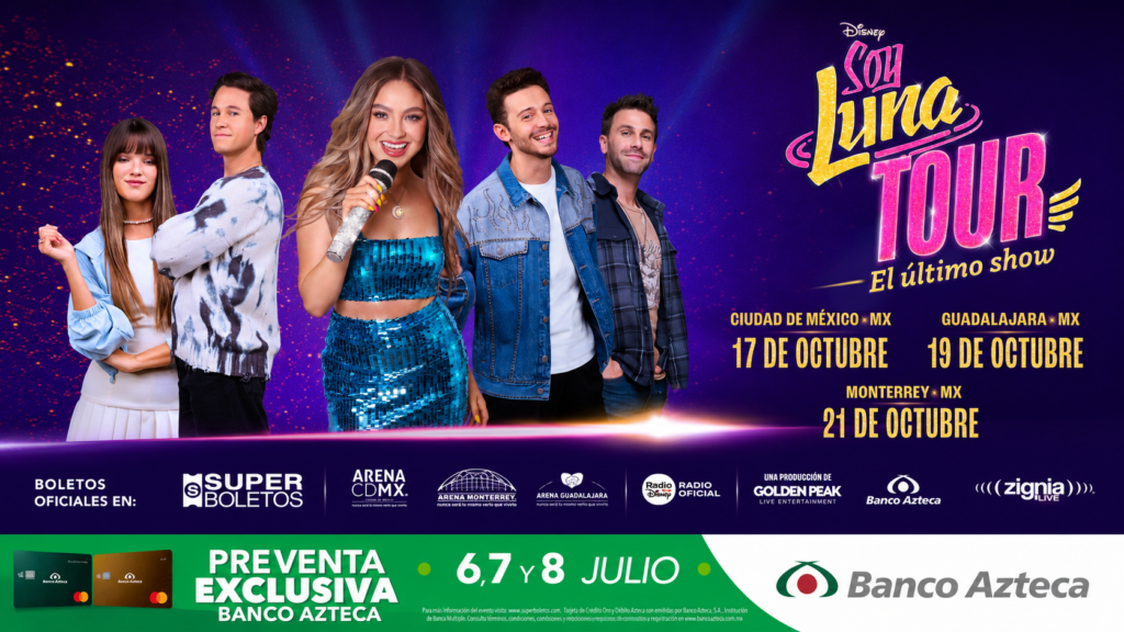 SOY LUNA regresa a los escenarios para la gira del adiós en la Arena CDMX