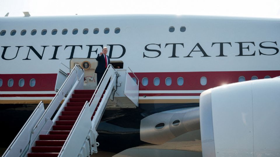 Estrena Donald Trump Nuevo Air Force One,