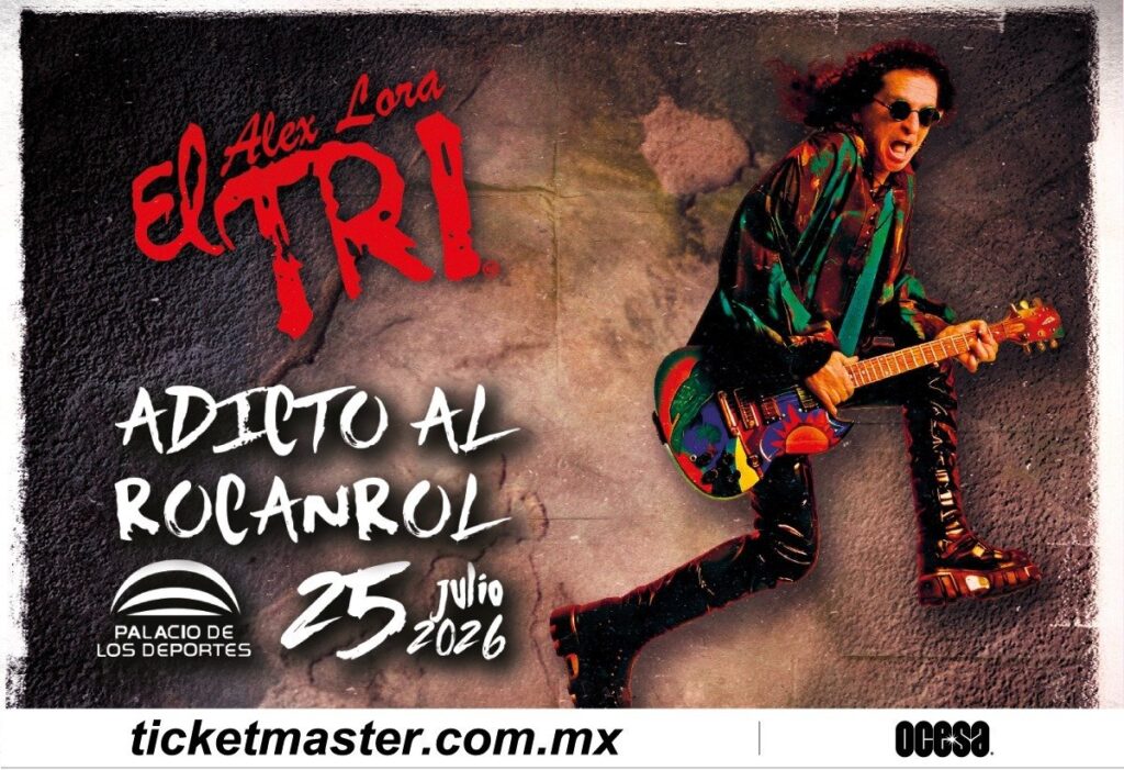 El Tri llega al Palacio de los Deportes para celebrar 57 años de rock and roll