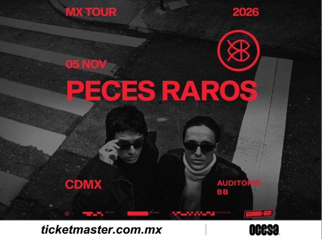 Peces Raros regresa a México para hacer vibrar a sus fans con su poderosa fusión de rock y electrónica