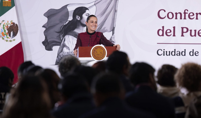 Obras de prevención de inundaciones en la zona oriente del Edomex van al 90%, concluirán en julio: Presidenta Claudia Sheinbaum