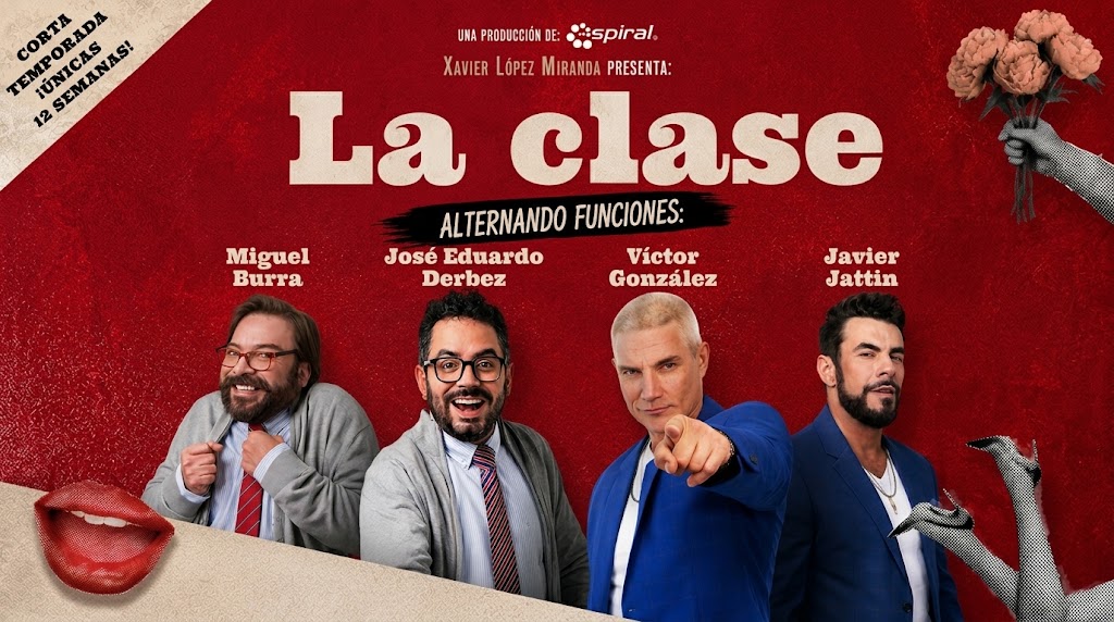 ¡Cátedra de seducción y carcajadas en la capital! «La Clase» regresa al teatro xola con un elenco renovado y estelar