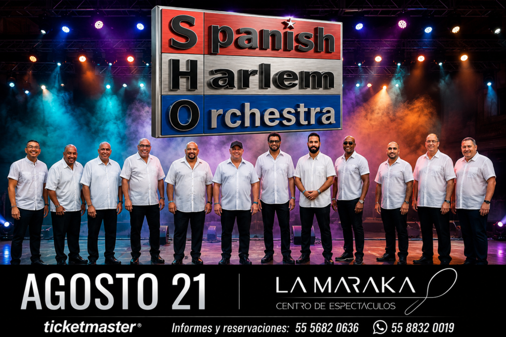 Spanish Harlem Orchestra ejecutará una cátedra magistral en La Maraka