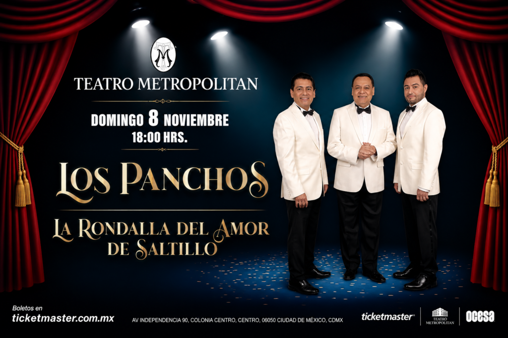 Los Panchos y La Rondalla del Amor de Saltillo conquistarán el Teatro Metropólitan