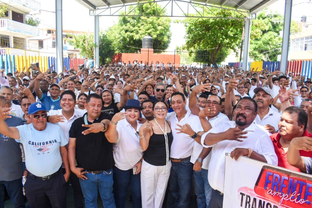 Esthela Damián amplía su base política en Acapulco con respaldo de trabajadores y pescadores