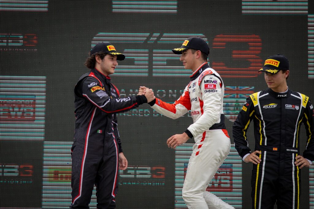 Rodrigo González roza la victoria en Silverstone y vuelve a poner a México en el podio del GB3