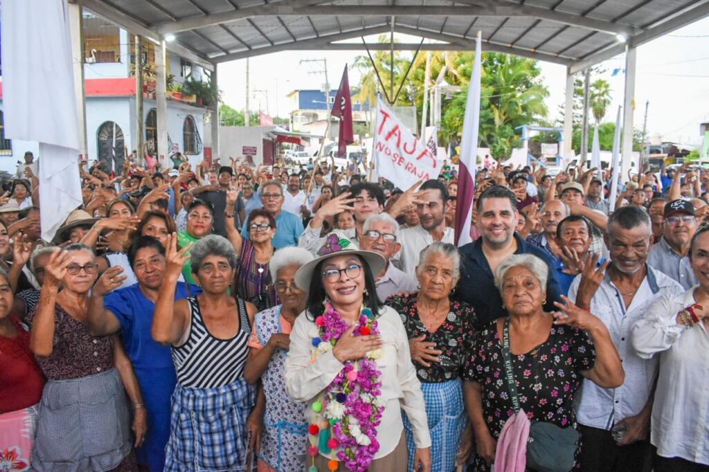 Esthela Damián llama a mantener al pueblo como eje de la transformación en Lomas de Chapultepec