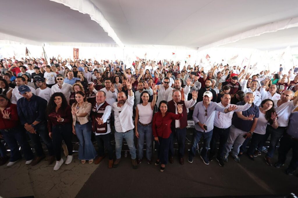 En unidad, morenistas cierran filas con Claudia Sheinbaum y defienden la soberanía de México