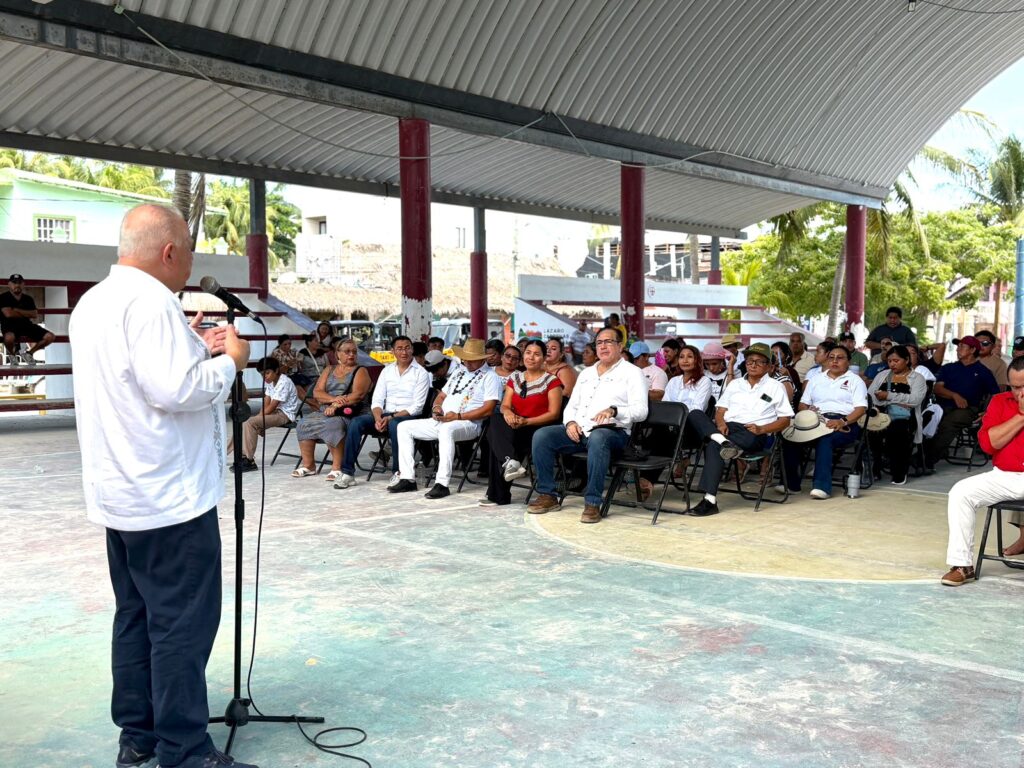 Rafa Marín pide cerrar filas en defensa de la transformación y la soberanía desde Holbox