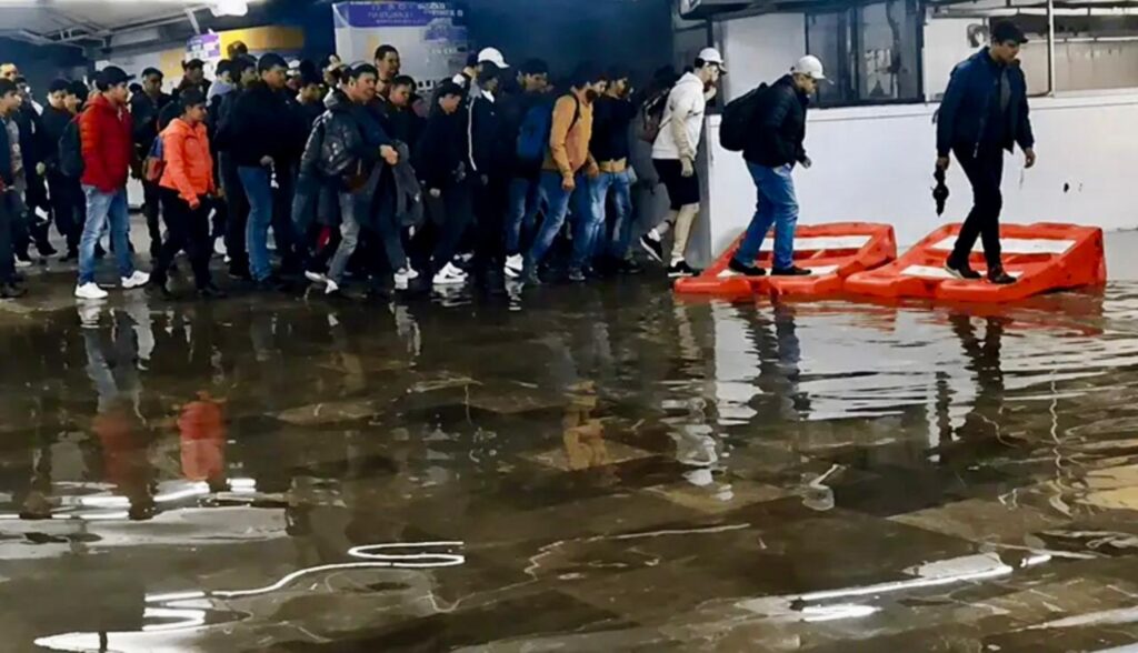 Temporada de lluvias deja 10 días de interrupciones en el Metro CDMX
