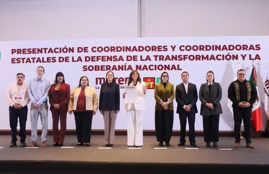 Morena designa a Nora Ruvalcaba coordinadora estatal de Aguascalientes