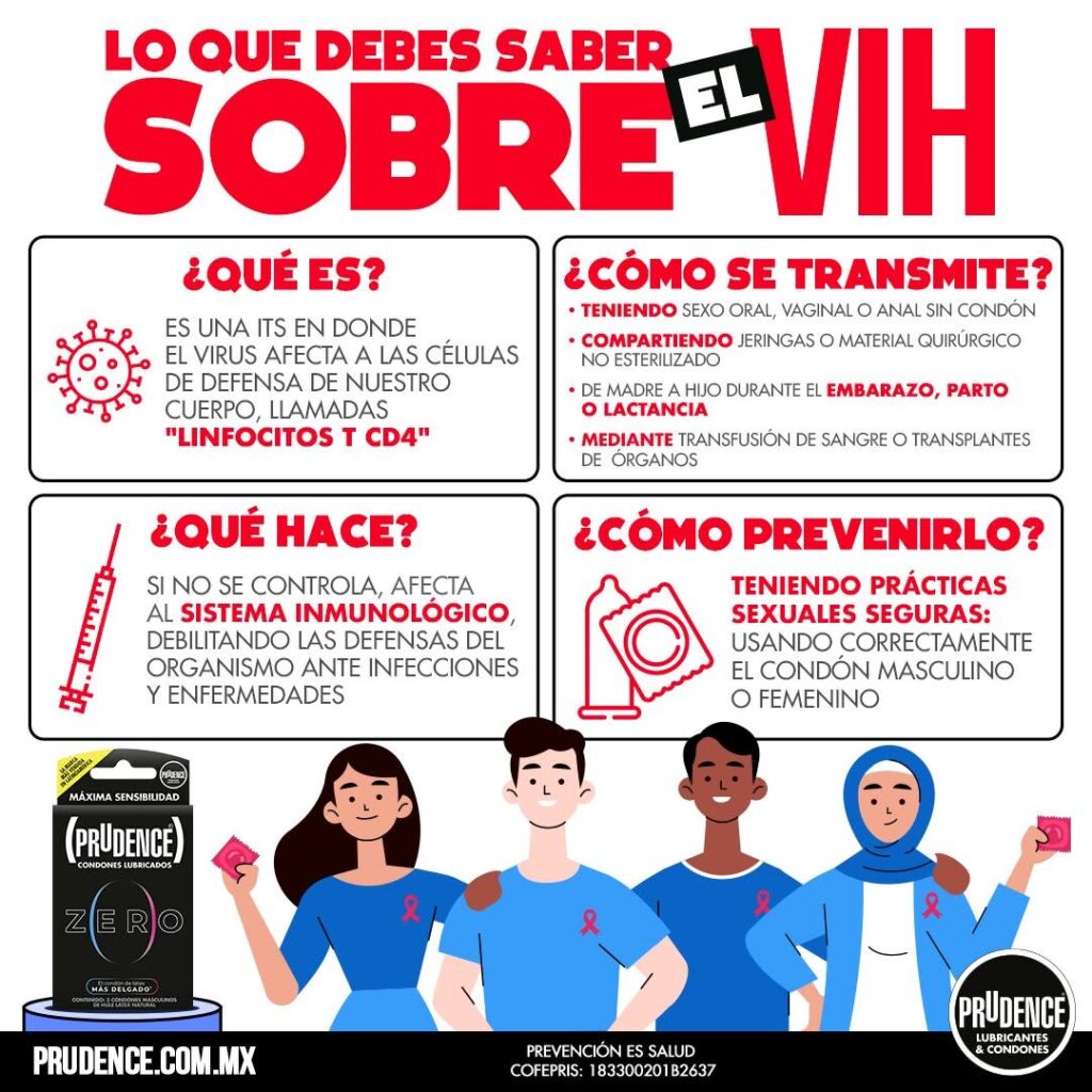 Prudence llama a reforzar la prevención y detección oportuna del VIH en México