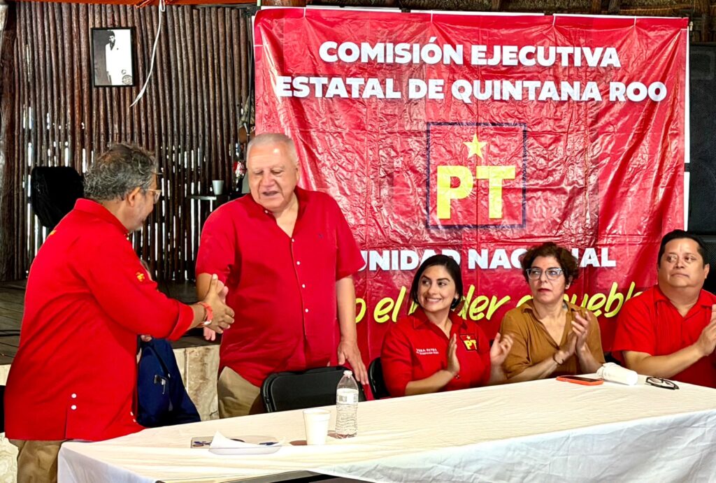 PT y Rafa Marín estrechan acuerdos para impulsar la transformación en Quintana Roo