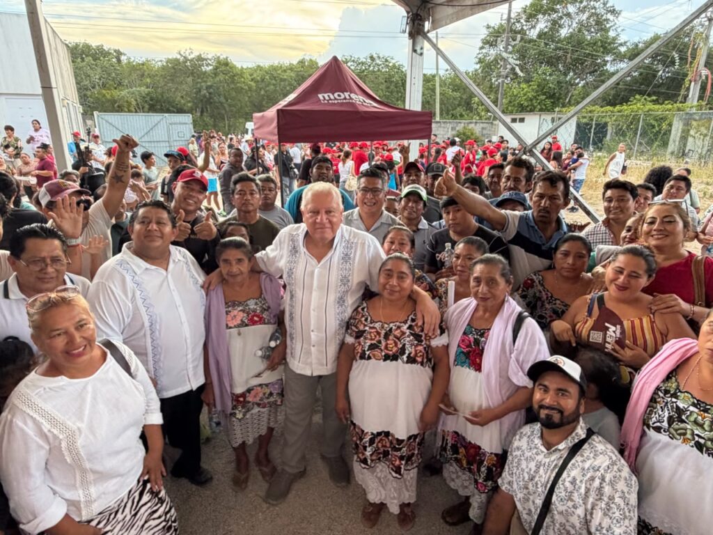 Desde Tulum, Rafa Marín reivindica al pueblo maya como eje de la soberanía nacional
