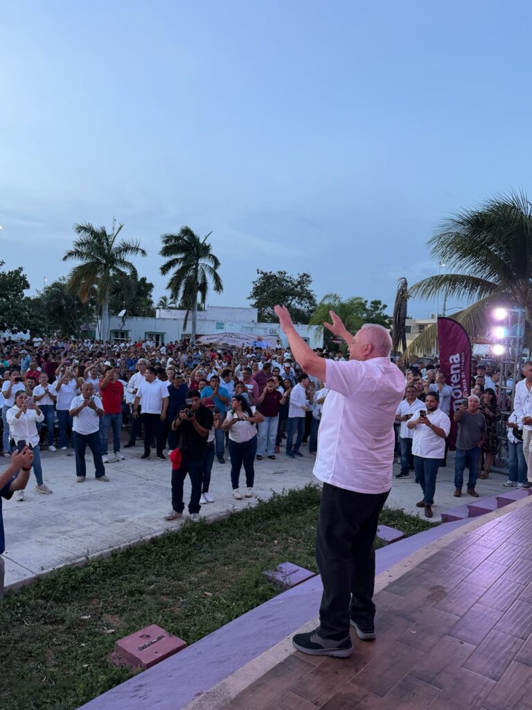 Rafa Marín pide unidad en Chetumal para defender la transformación y la soberanía