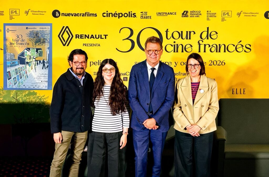 El 30.º Tour de Cine Francés llegará a 76 ciudades de México