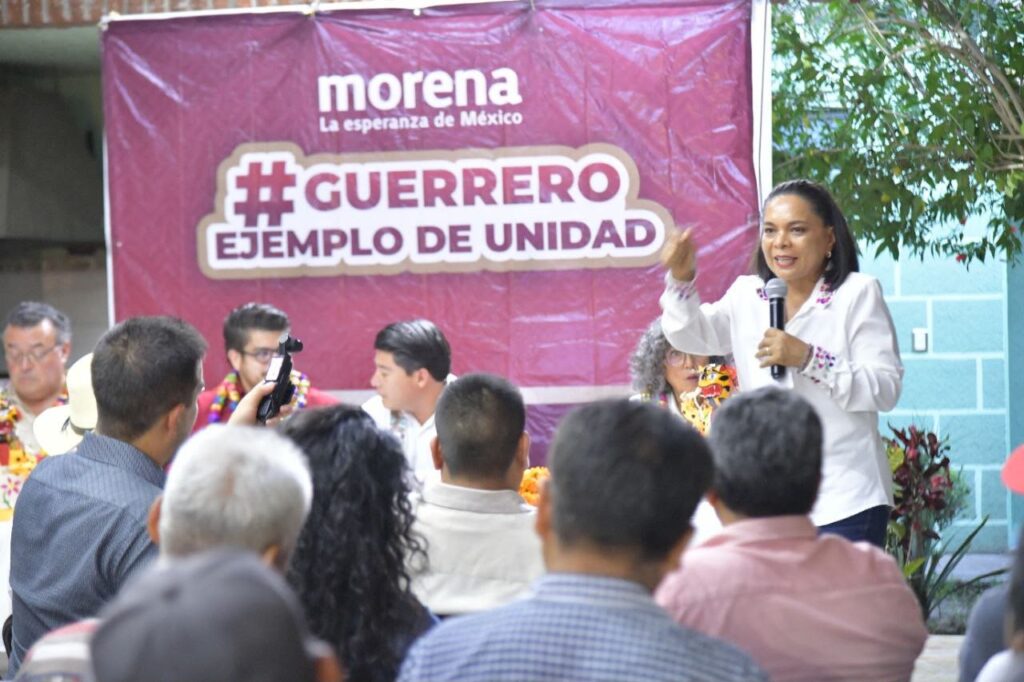 Beatriz Mojica llama en Chilapa a fortalecer el trabajo territorial de Morena