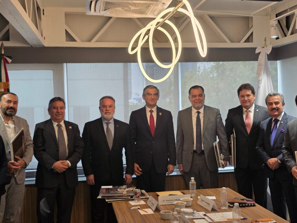 Américo Villarreal impulsa agenda con CANACAR y CONCAMIN para fortalecer la competitividad de Tamaulipas
