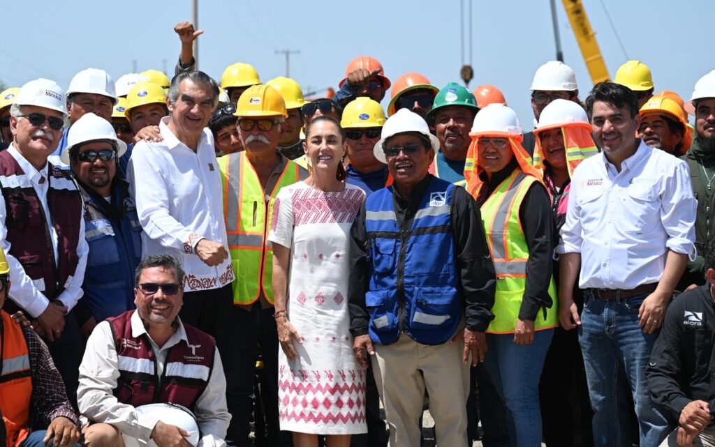 Sheinbaum y Américo apuntalan a Tamaulipas como eje logístico y energético de México