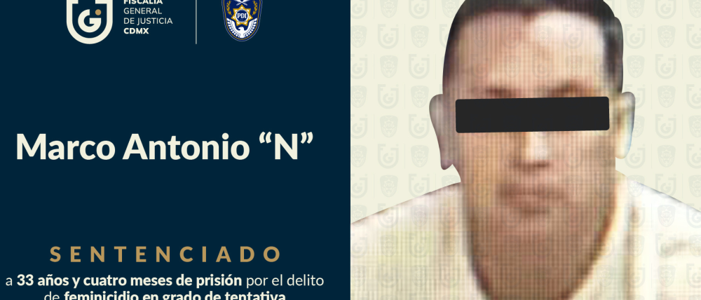 Sentencian a 33 años de prisión a hombre que atacó con ácido a una mujer en 2018; habría actuado por encargo de ex pareja