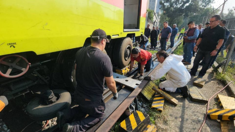 Incidente en Ticomán: tren de la Línea 3 del Metro se descarrila