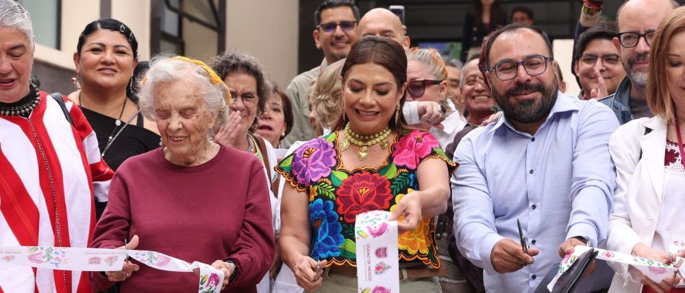 De abandono a esperanza: Así es la Utopía ‘Elena Poniatowska Amor’ inaugurada por Clara Brugada en Coyoacán