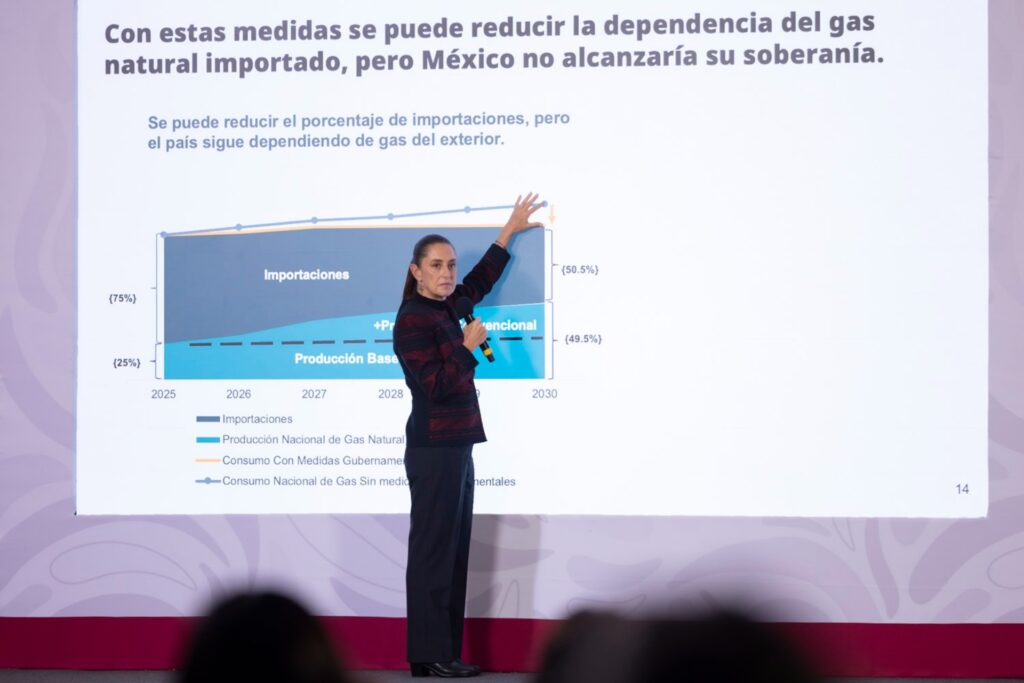 Sheinbaum abre la puerta a evaluar el uso del fracking en México