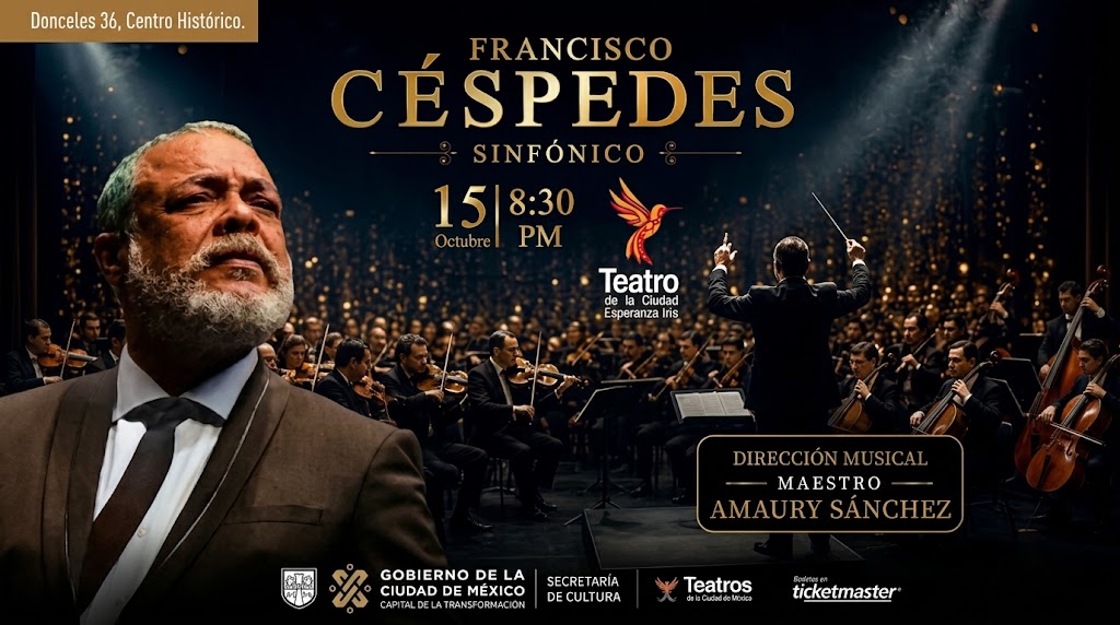 Francisco Céspedes llevará sus canciones al formato sinfónico en el Teatro de la Ciudad