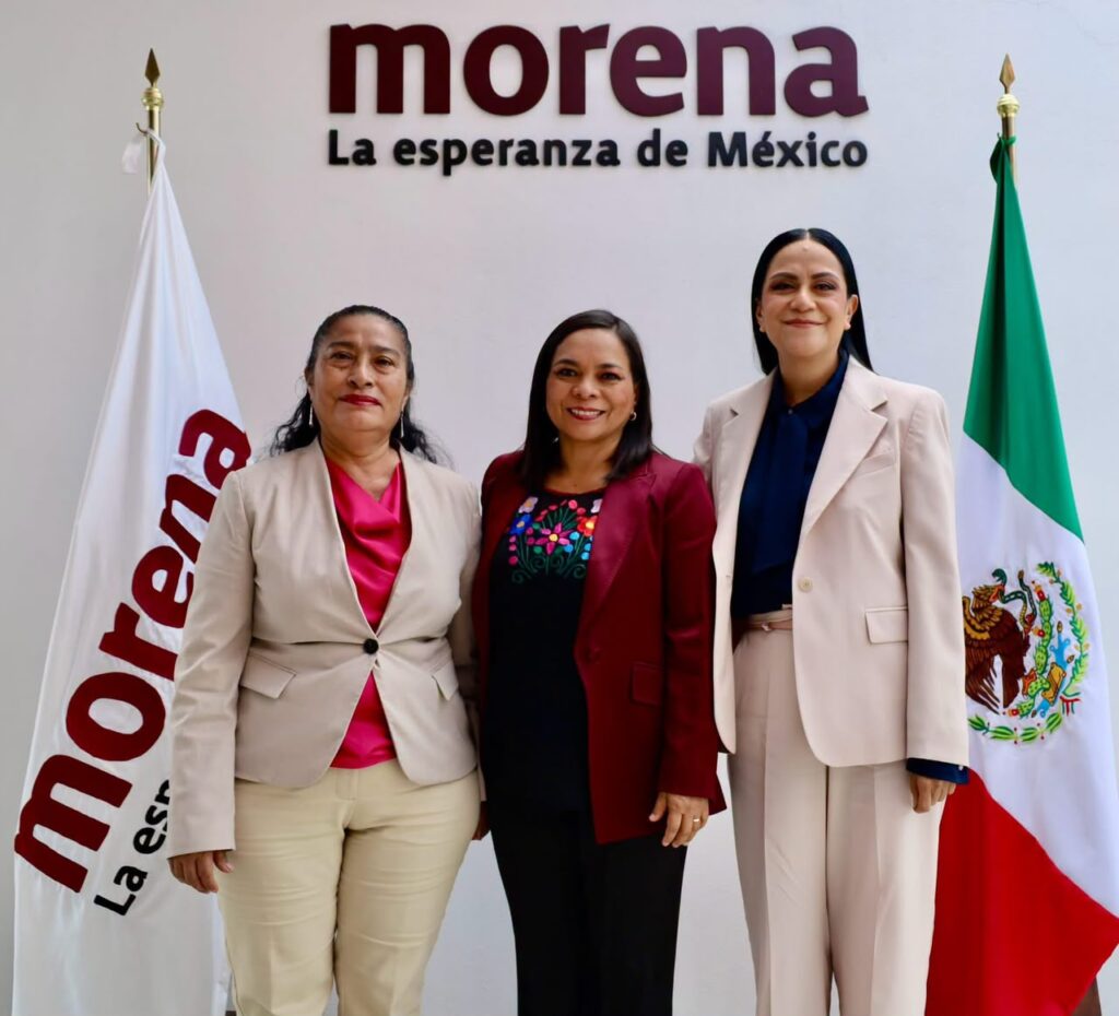 Mojica, Montiel y Abelina López cierran filas por la unidad de Morena en Guerrero