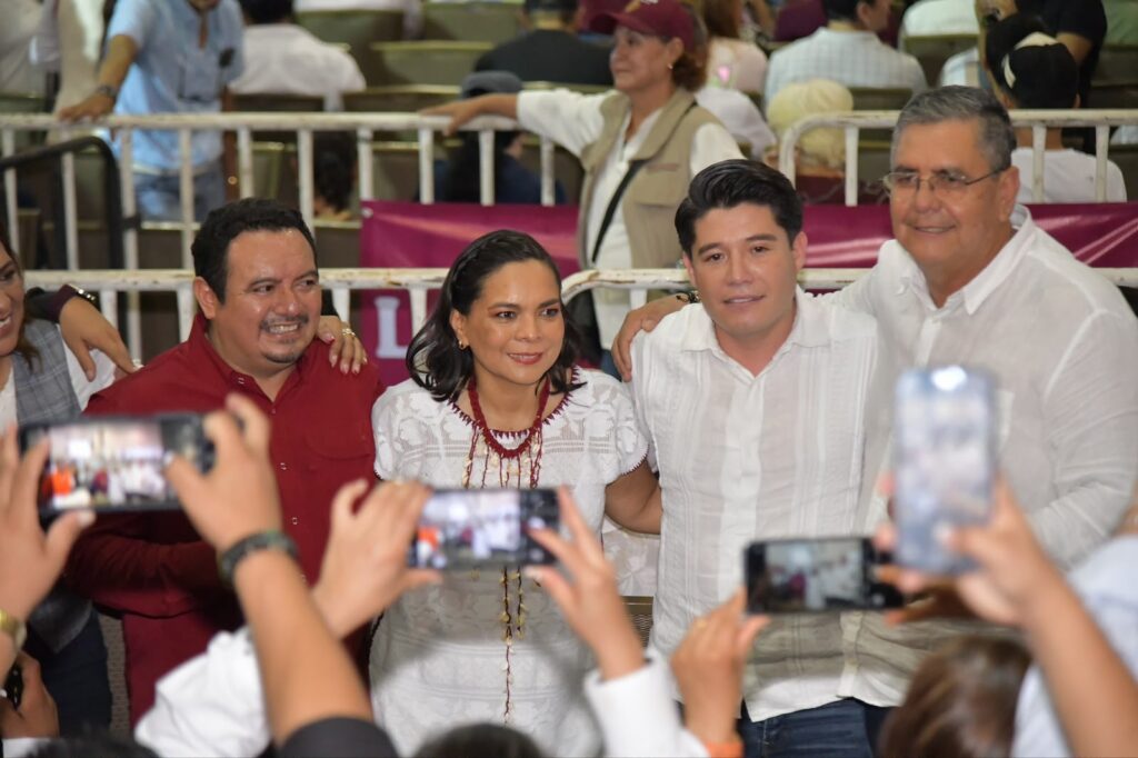Beatriz Mojica destaca respaldo de Sheinbaum y acompaña informe regional en Acapulco