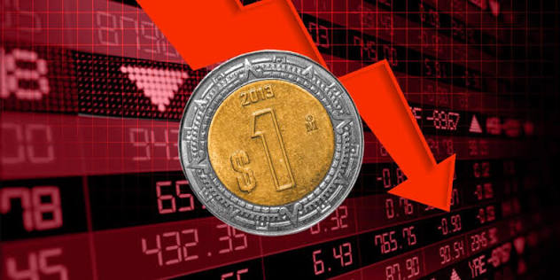 Peso mexicano cierra septiembre con desplome de 6.38%; Fed y geopolítica golpean al mercado