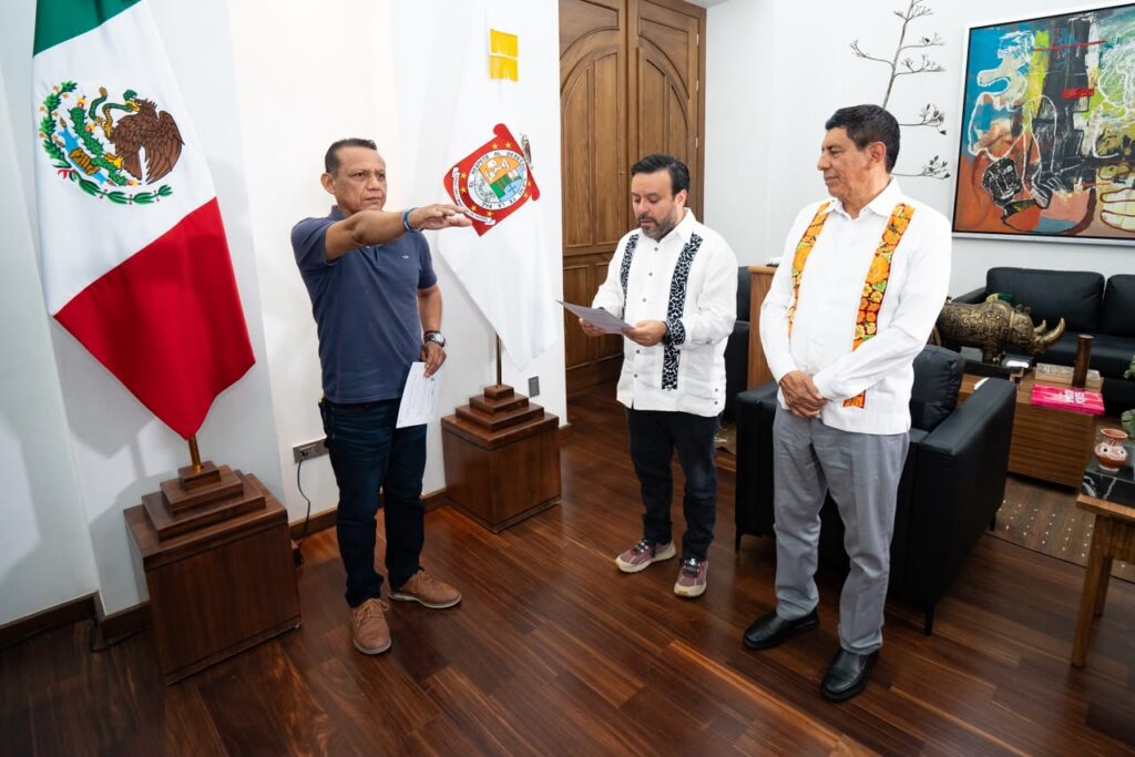 Juchitán tendrá administración provisional; Salomón Jara designa a Francisco Vásquez como comisionado municipal