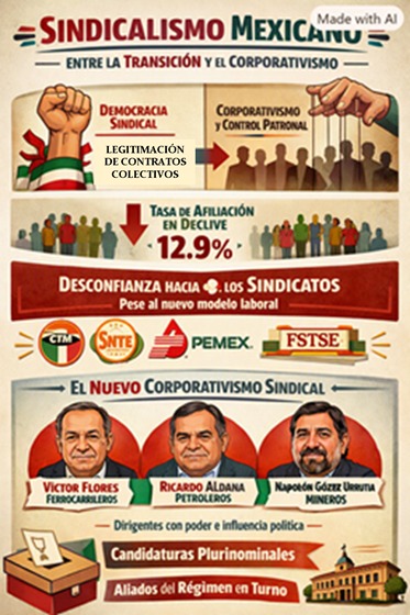 El sindicalismo mexicano ante la manipulación algorítmica