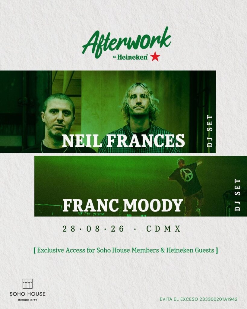 Franc Moody & Neil Frances hicieron vibrar Soho House como parte de Afterwork by Heineken Vol. 2