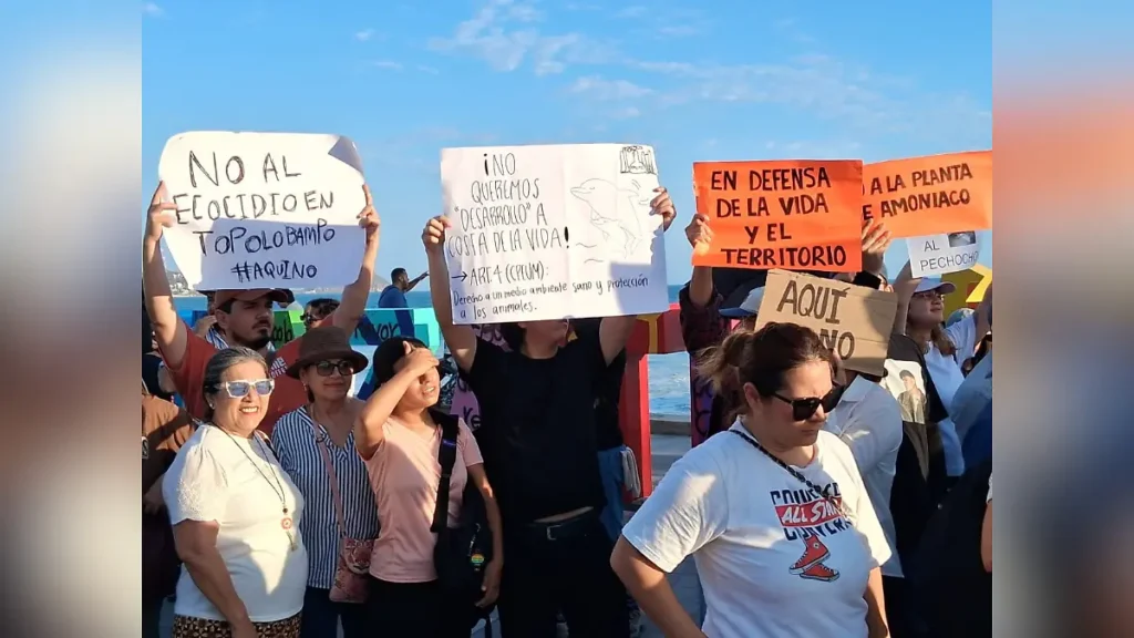 “La planta de Topolobampo sigue, no se ha cancelado”, dice Sheinbaum pese a protestas en Sinaloa y en la CDMX