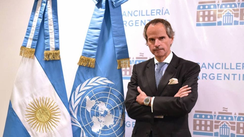 Quiebra y relevo en la ONU: va Rafael Grossi