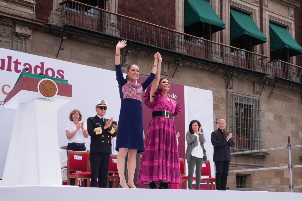 Clara Brugada llama a cerrar filas con Sheinbaum ante tensiones internacionales