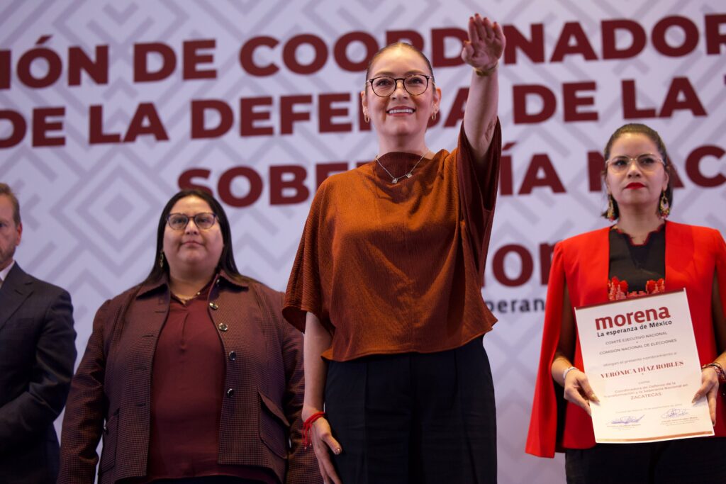 Verónica Díaz Robles encabezará organización de Morena en Zacatecas