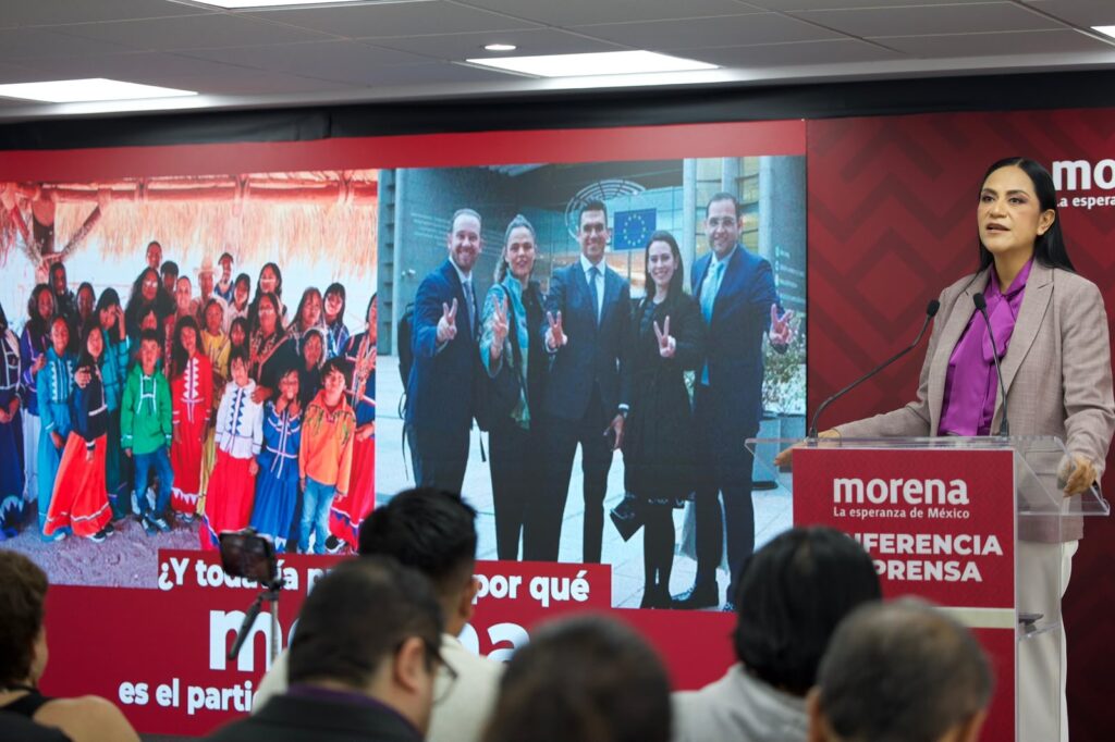 Ariadna Montiel señala a la oposición por viajes al extranjero
