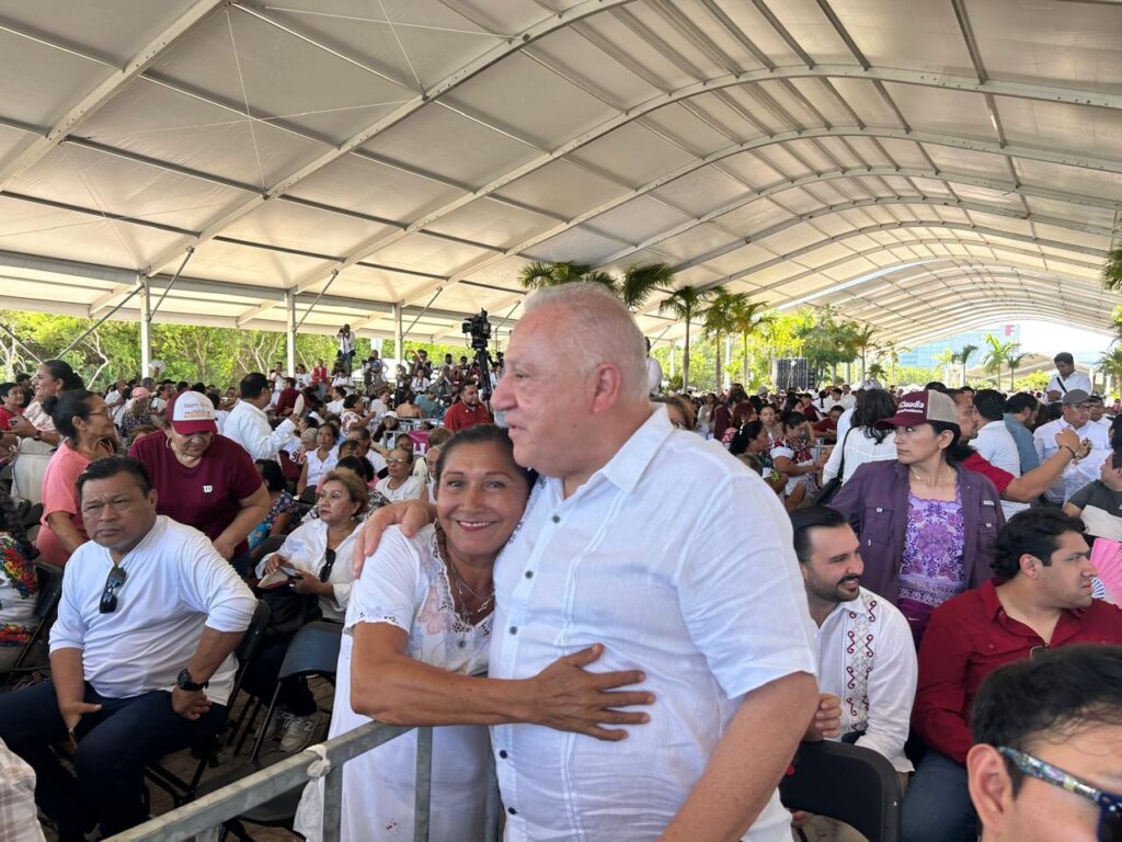 Rafa Marín refrenda cercanía con Sheinbaum y destaca respaldo federal a Quintana Roo