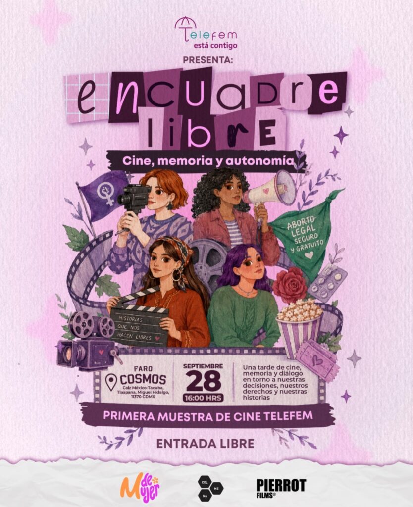 La pantalla también es territorio de lucha: TELEFEM presenta su primera muestra de cine sobre mujeres, autonomía y derecho a decidir