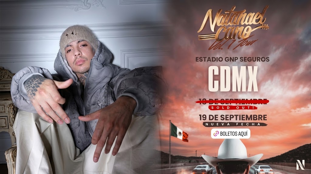 El viernes comienza la fiesta tumbada: Natanael Cano suma segunda noche en el Estadio GNP