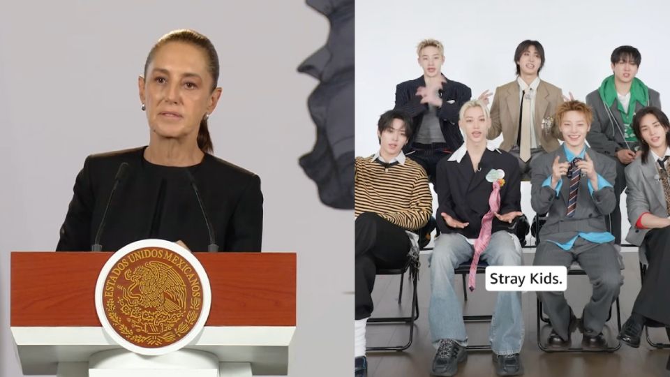 Tras el encuentro con BTS, Sheinbaum confirma la visita de la banda de K-Pop Stray Kids