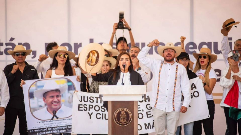 «Les duele que ya no puedan robarse dinero de Uruapan»: Grecia Quiroz acusa presuntos intentos de encarcelarla