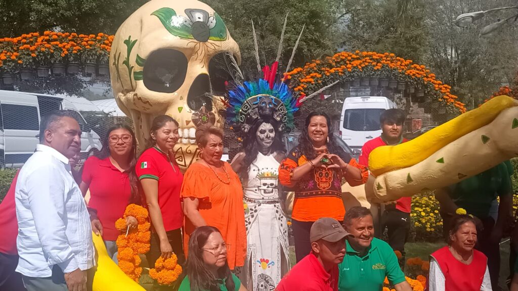 Atlixco se pinta de naranja: el cempasúchil florece entre tradición, arte y turismo