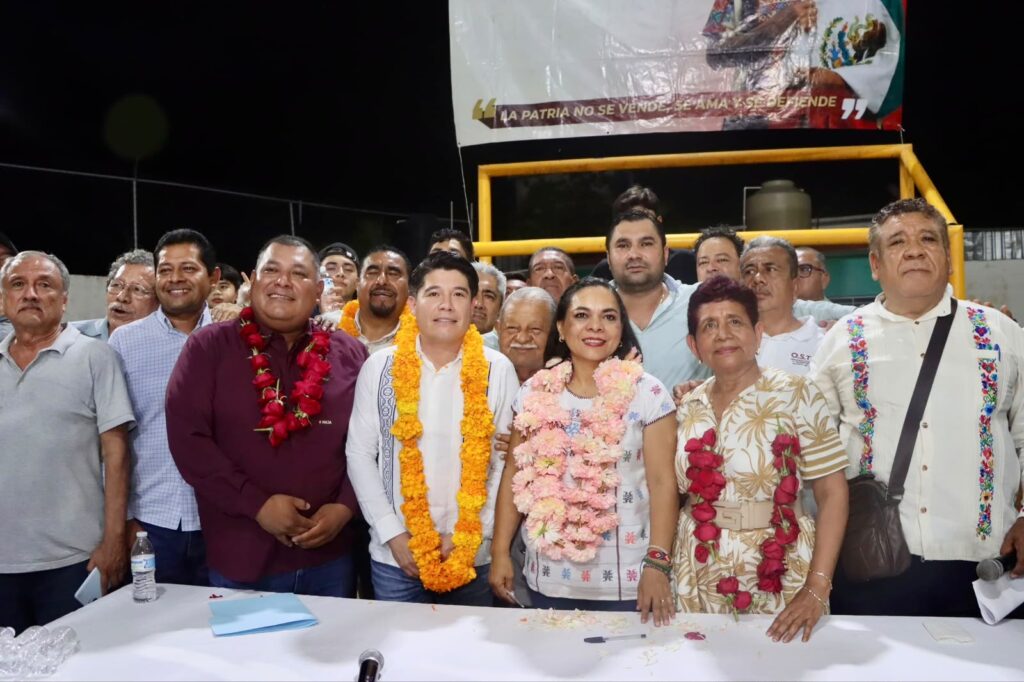 Abelina López suma fuerzas con Beatriz Mojica para fortalecer la organización de Morena en Acapulco