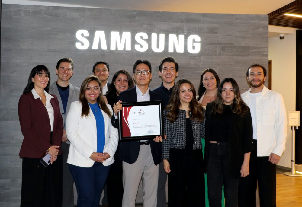 Samsung México es reconocida por Merco por su reputación corporativa en el sector de electrodomésticos