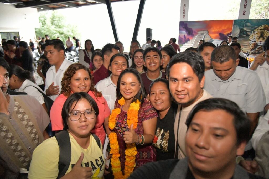Beatriz Mojica convoca a las juventudes de Guerrero a defender la transformación y construir nuevas oportunidades